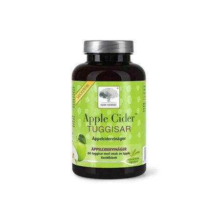 New Nordic Apple Cider tyggetabletter 60 tabletter