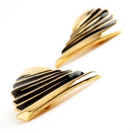 Givenchy Pre-owned, Pre-owned Metal earrings Zwart, Dames, Maat:ONE Size