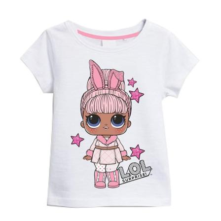 L.o.l. T-shirt Vit 5-6år Multicolor 5-6år