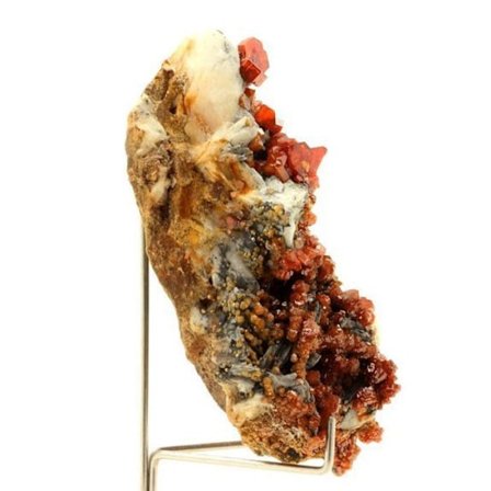 Kivet ja mineraalit. Vanadiniitti. 768,0 ct. Mibladen, Marokko.