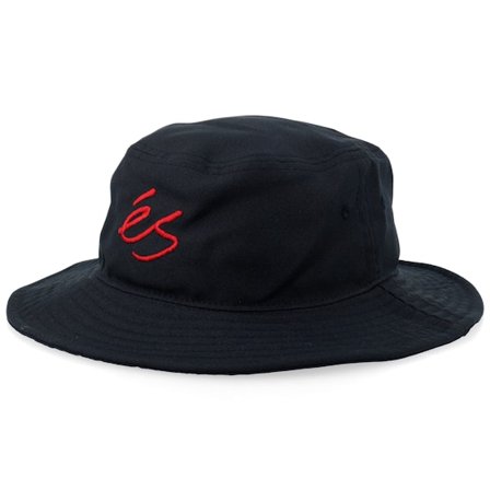 éS - Black - bucket - Hat - Logo Black Bucket - Hatstore