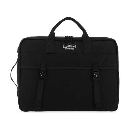 Dsquared2 - Axelväskor - Svart - Herr - Storlek: One Size, Herr, Storlek: ONE SIZE