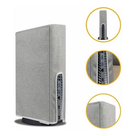 Pelikonsolin pölysuoja, monitoiminen, naarmuuntumaton, pölytiivis, PS5-lisävarusteet