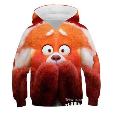 Tecknad Tröja I Rött Tema 3d-barn-typ 10 130