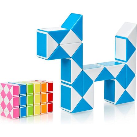 Cubixs Magic Snake - 24 block, gul KLB