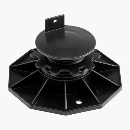 Biltema - Terrassefot M 3,5-6,5 cm - Plasseres Stående på Underlaget for Bjelken - Festes med Treskrue