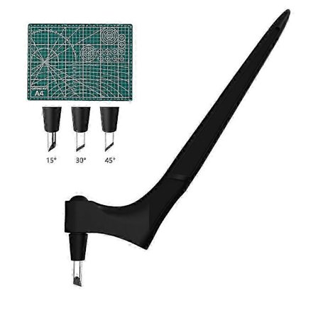 Gyro Cut Craft Tools Rostfritt Stål Gyro Cutter 360-graders Papperskniv Gyro-cut Säkerhetskniv Konstskärverktyg