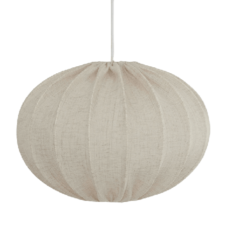 Watt&Veke Boll 40 linen Natural Belysning Beige 30x40x40 cm