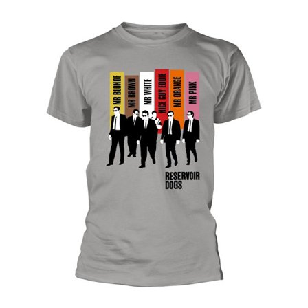 Reservoir Dogs Unisex Vuxen Siluett T-Shirt M Grå