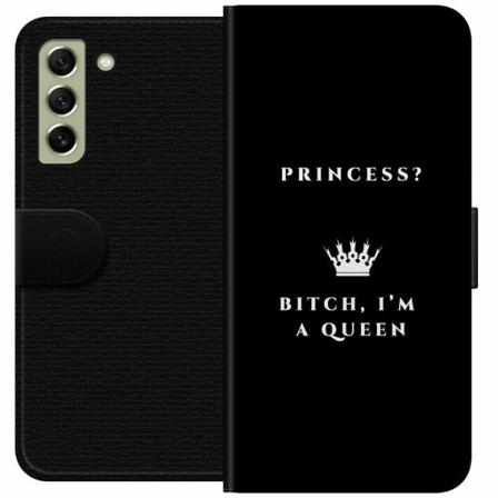 Samsung Galaxy S21 Fe 5g Plånboksfodral Bitch I ́m A Queen