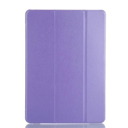 Stilrent fodral för iPad 10 10.9 Lila Smart Silk Textur Tri fold Läder