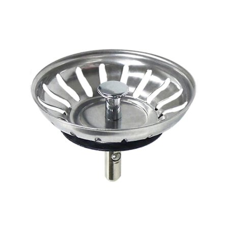 Blanco Vask Rustfri Stål Si-kurv med 79mm Afløbsåbninger og Afløbsprop