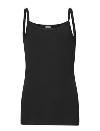 Top T-shirts Sleeveless Svart Schiesser