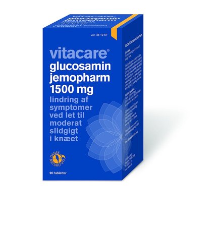 VitaCare ”Glucosamin JemoPharm” 1500 mg filmovertrukne tabletter 90 tabl., Medicin & Pleje, Håndkøbsmedicin, Smerter