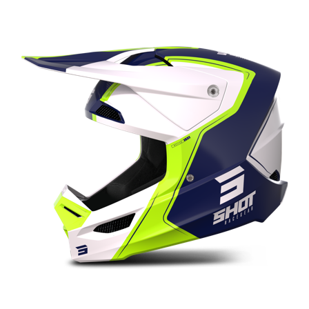 Casco Cross Shot Furious Reflex Blu 2XL