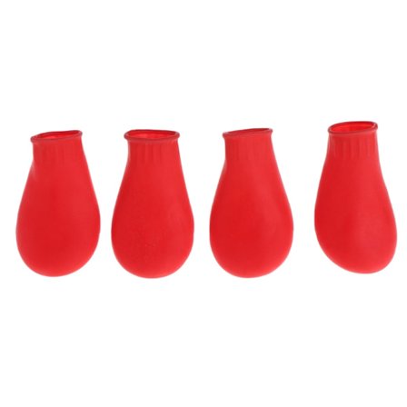 Hundegummistøvler Vanntette Anti-skli Valpsøvler Pet Hundesko til Hund S/for