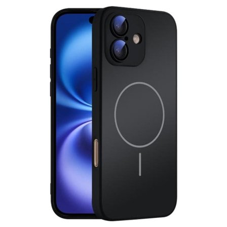 Karkaistua lasia oleva takakuori MagSafe-järjestelmällä 16 Plus - iPhone 16 Plus - Svart:lle