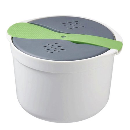 2L Bærbar Mikrobølgeovn Ris Koger, Fødevarekvalitet, Let at Rengøre, Grøn