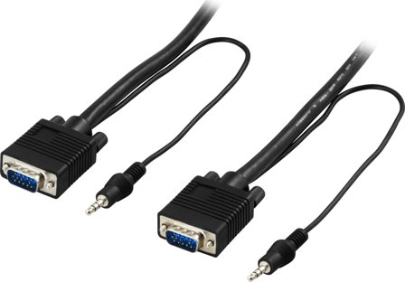 Deltaco RGB-7C - VGA-kabel - 3 m