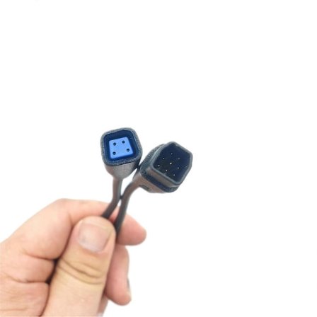 Gjelder for BaFang midtmontert motorforlengelseskabel M600 M560 M500 M510 M820 hastighetssensorforlengelseskabel (sensorforlengelseskabellengde 30 cm)