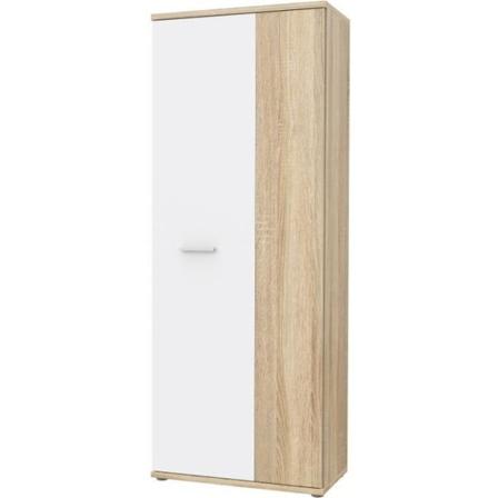MISCA skoskab - Moderne stil med Sonoma eg og mat hvid indretning - L 69 cm Sonoma ek och vit dekor