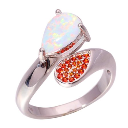 Silversmycken filled ring Brand Opal