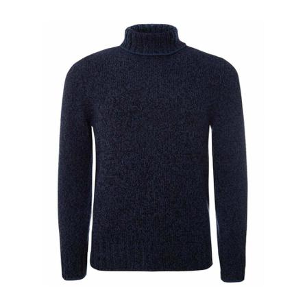 Gran Sasso Turtle Neck Jumper Blå, Herre Rullekraver