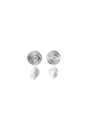 WOS Malvina Earrings Örhängen Dam Silver ONESIZE