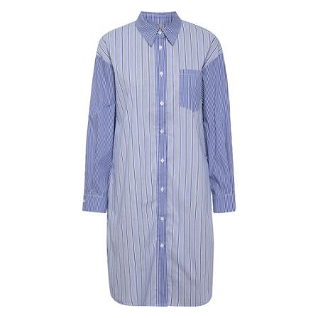 Culture traba Long Shirt , Blauw , Dames , Maat: L