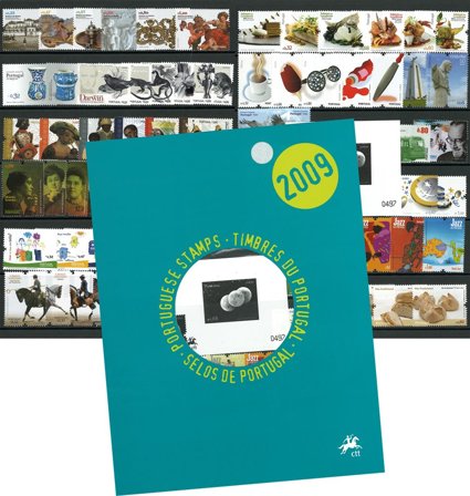 Portugal - Årsmappe 2009 - Postfrisk