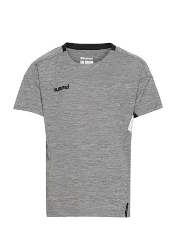 Tech Move Kids Jersey S/S Grey Hummel