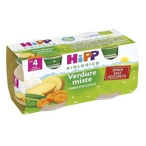 Hipp Bio Omogeneizzato Verdure Miste 2x80