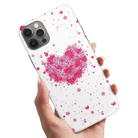 iPhone 14 - Skal/Mobilskal Blomhjärta
