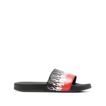 Vision OF Super, sliders Zwart, Heren, Maat:42 EU,print
