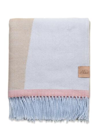 Gallery Throw Home Textiles Cushions & Blankets Blankets & Throws Blå Mette Ditmer