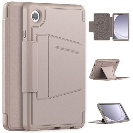Samsung Galaxy Tab A9 Fodral med Stativ - Roséguld