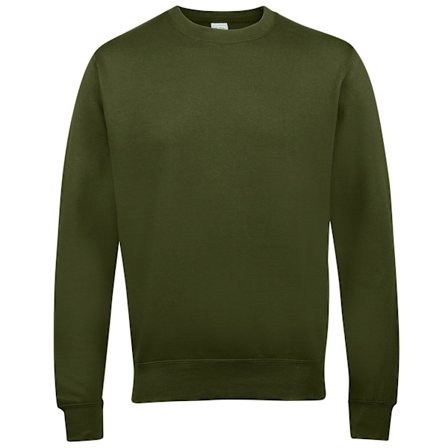 AWDis Just Hoods AWDis Unisex Crew Neck Plain Sweatshirt (280 G