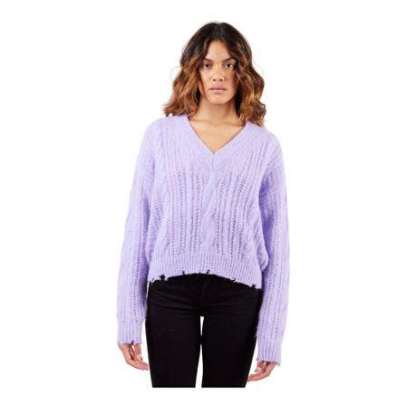 Aniye By Round-neck Strik Lilla, Dame Striktrøjer
