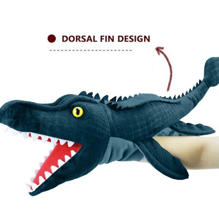 Hånddukker Dinosaur Hånddukker til børn, Legetøj Dukker Dinosaur Plysdukke Udstoppede Dukker Historielegetøj Fingerdukke Dinosaurlegetøj til børn