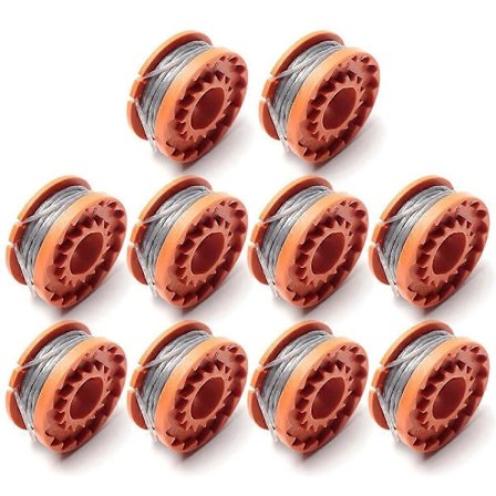 10 kpl Trimmeripään varaosa Spear and Jackson/Mac Allister/Qualcast/Worx -puutarhatrimmereihin