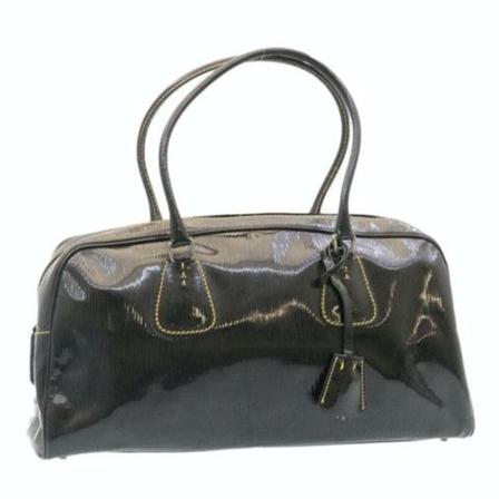 Prada Vintage, Pre-owned Handbag Zwart, Dames, Maat:ONE Size