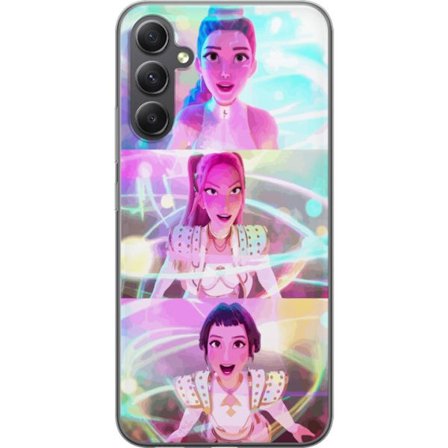 Kompatibelt Mobildeksel til Samsung Galaxy A35 KPop Demon Hunters begrenset figur samleserie