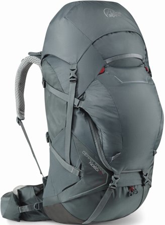 Lowe Alpine Cerro Torre ND60:80 naisten rinkka, harmaavihreä