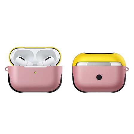 AirPods Pro-fodral - Gul / Roséguld
