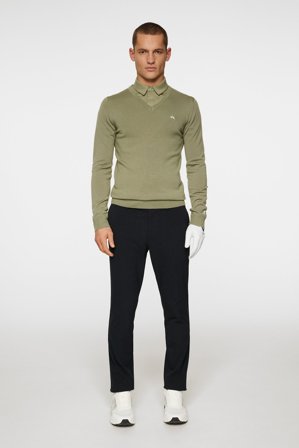 J.Lindeberg - Golf - Lymann Knitted Sweater - Green - Man - S