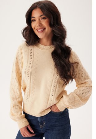 Object Collectors Item Objinge L/S RE O-NECK KNIT RE Klær