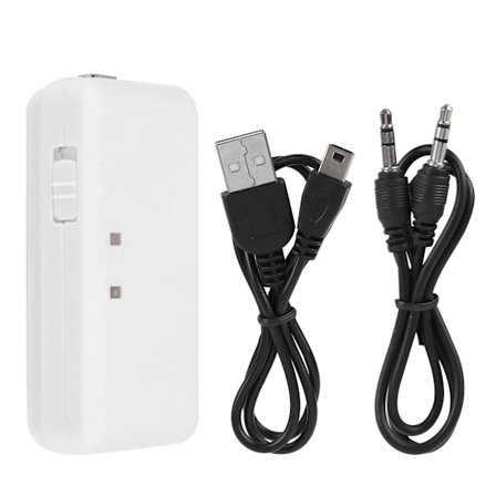 3,5 mm:n Bluetooth-vastaanotin, langaton USB-virtalähteinen ääni- ja musiikkisovitin MID/iPhone/iPad-tietokoneelle