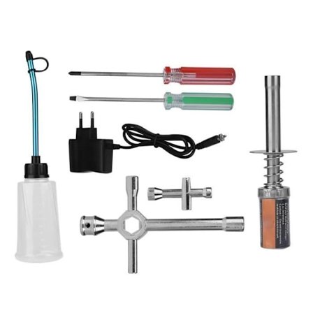 ARAMOX RC Nitro Hehkutulpan Sytytyssarja Laturilla Buggy-autoille ja Autoille