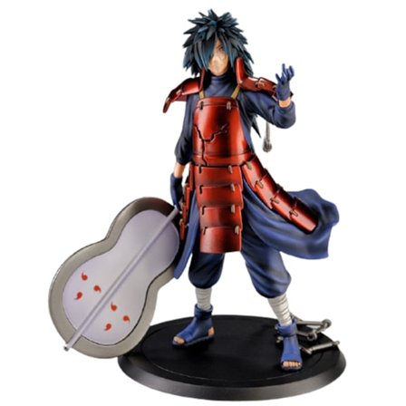 Naruto Uchiha Madara Action Figur PVC Figurmodell Leksakspresent för barn Vuxen 18 cm lång
