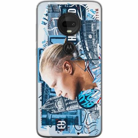 Motorola Moto G7 Mjukt Skal - Erling Haaland